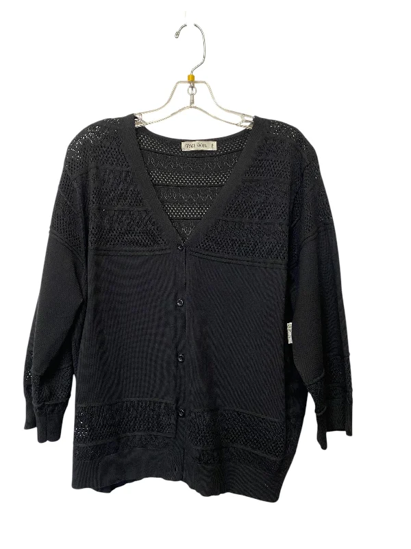 Top 3/4 Sleeve By Grace Karin In Black, Size: 2x