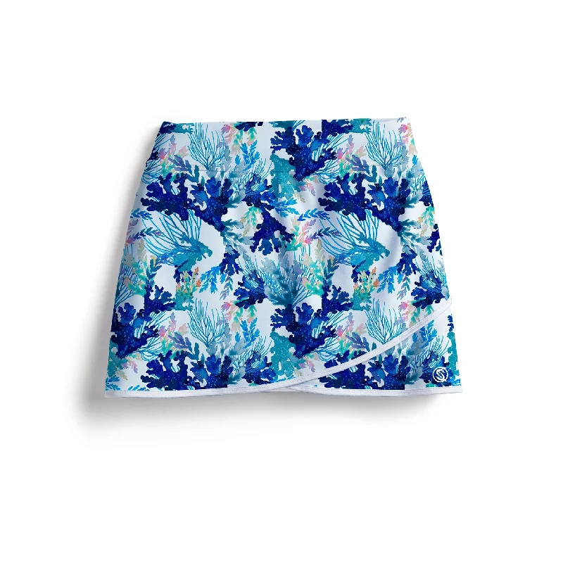 Coral Tropics Iconic Skort 14"