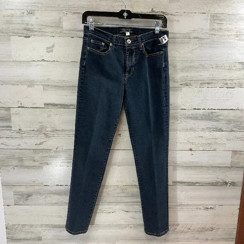 Jeans Skinny By Peruvian Connection In Blue Denim, Size: 2