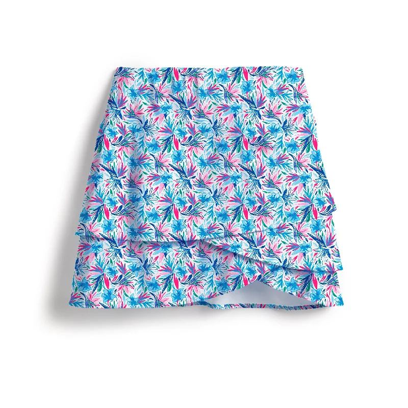 Wild Flowers Wavy Skort