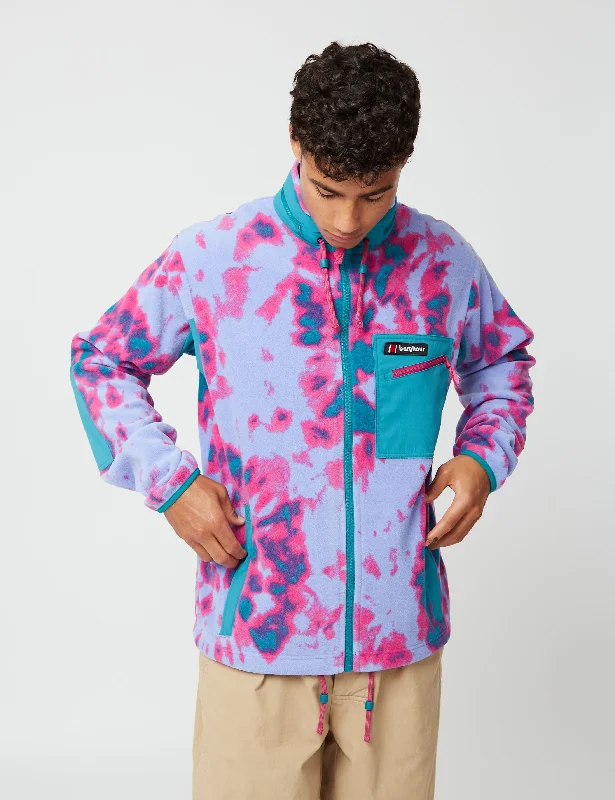 Berghaus Dean Street Ascent Fleece 91 Jacket - Festival Fuchsia/Spiral Tie Dye