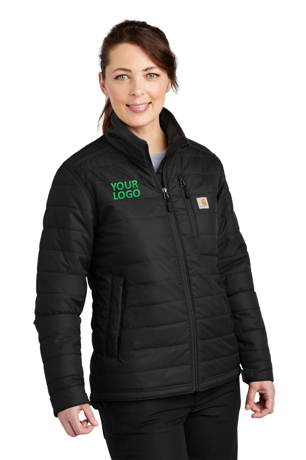 Carhartt Womens Gilliam Branded Jackets, Black