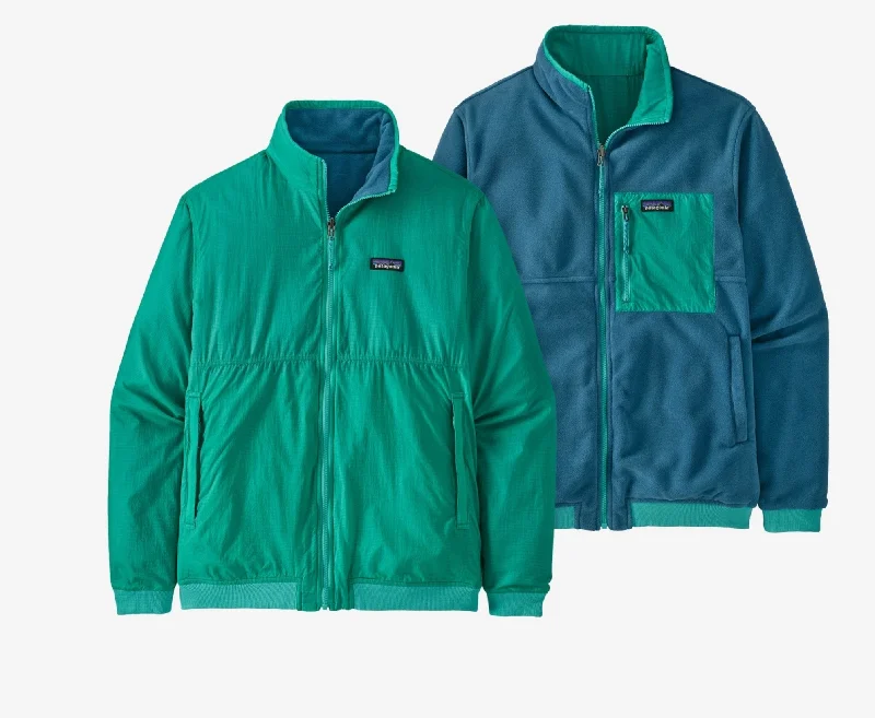 Patagonia M's Reversible Shelled Microdini Jacket Fresh Teal