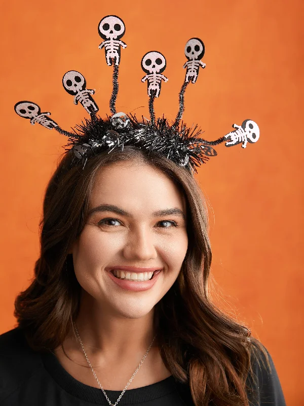 Sppoky Skeleton Headband