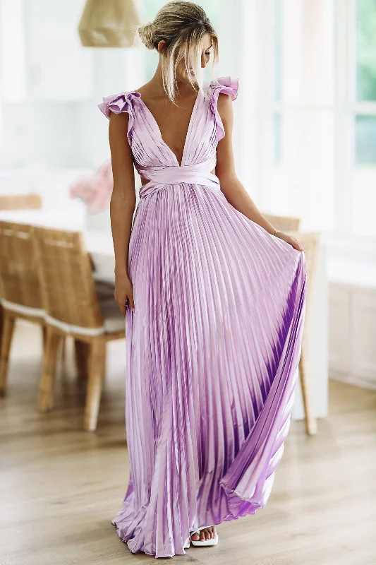 For Keeps Maxi Gown - Lavender