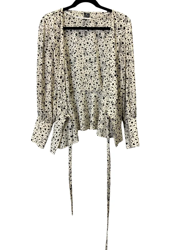 Animal Print Blouse 3/4 Sleeve Vero Moda, Size L