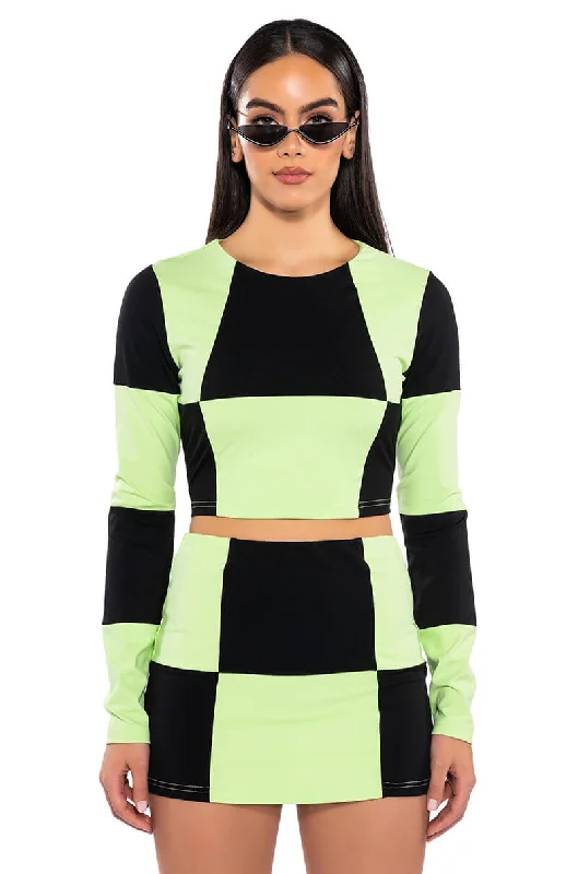 SHEGO SOFT STRETCH LONG SLEEVE TOP